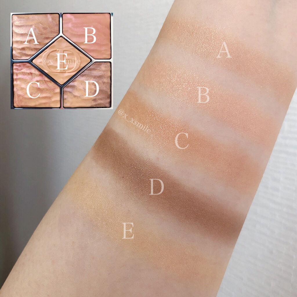 サンク クルール クチュール ＜サマー デューン＞/Dior/アイシャドウパレットを使ったクチコミ（3枚目）