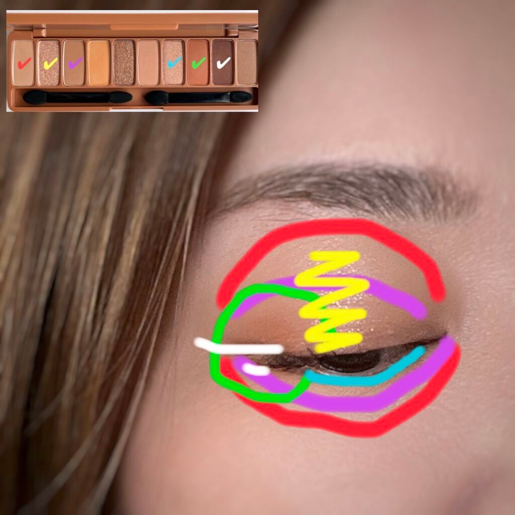 プレイカラー アイシャドウ/ETUDE/アイシャドウパレットを使ったクチコミ(4枚目)