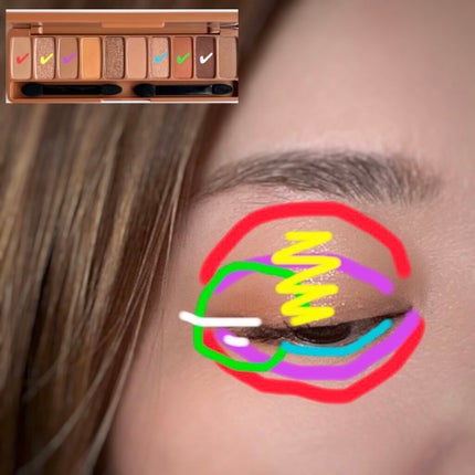 プレイカラー アイシャドウ/ETUDE/アイシャドウパレットを使ったクチコミ(4枚目)