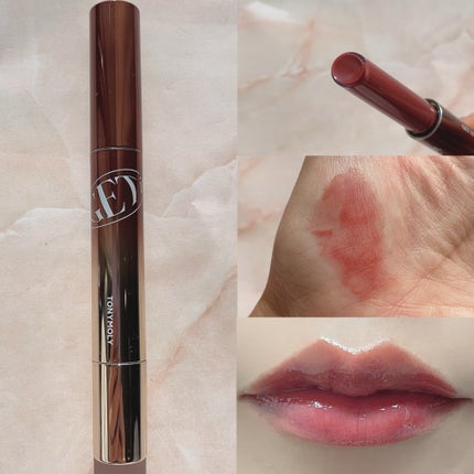 ゲットイットティントグレーズバーム/TONYMOLY/リップティントを使ったクチコミ(2枚目)