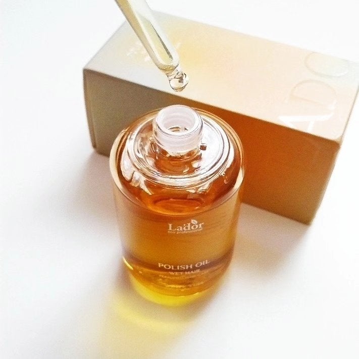 ポリッシュオイル_ホワイトユズ/La'dor/ヘアオイルを使ったクチコミ(2枚目)