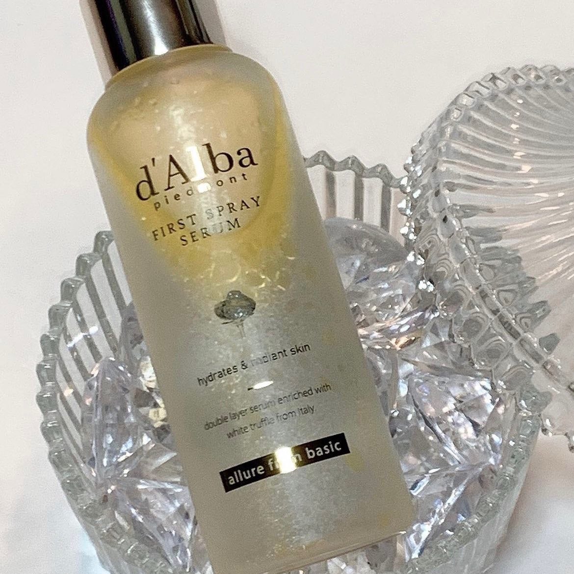 ダルバ ホワイトトリュフファーストスプレーセラム/ダルバ/ミスト状化粧水を使ったクチコミ(1枚目)
