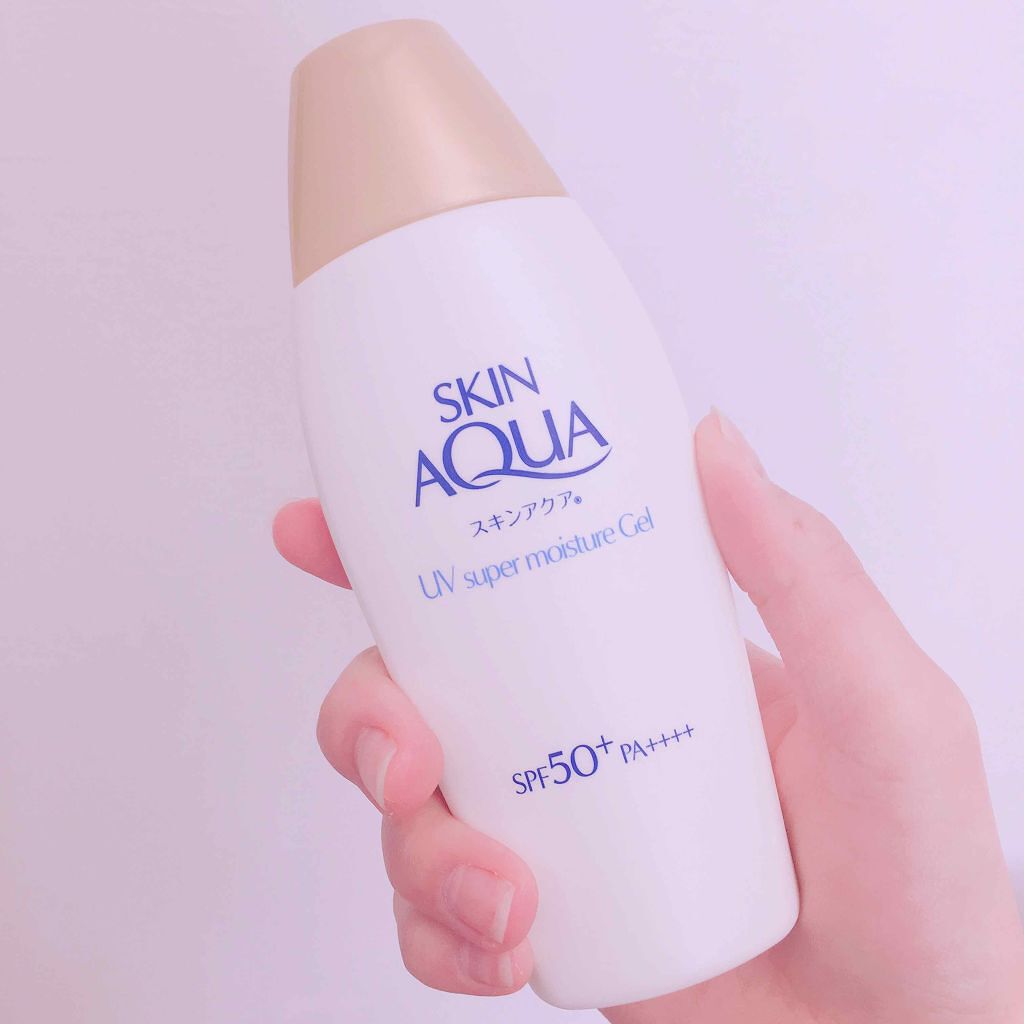 スキンアクア スーパーモイスチャージェル/スキンアクア/日焼け止めジェルを使ったクチコミ(1枚目)
