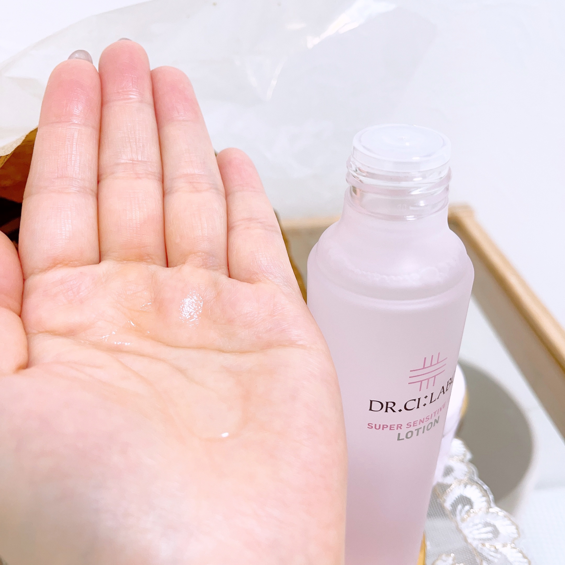 薬用ゲル センシティブEX/ドクターシーラボⓇ/フェイスクリームを使ったクチコミ（3枚目）