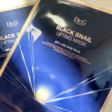 Dr.G ブラックスネイル リフティングマスク/Dr.G/シートマスク・パックを使ったクチコミ(1枚目)