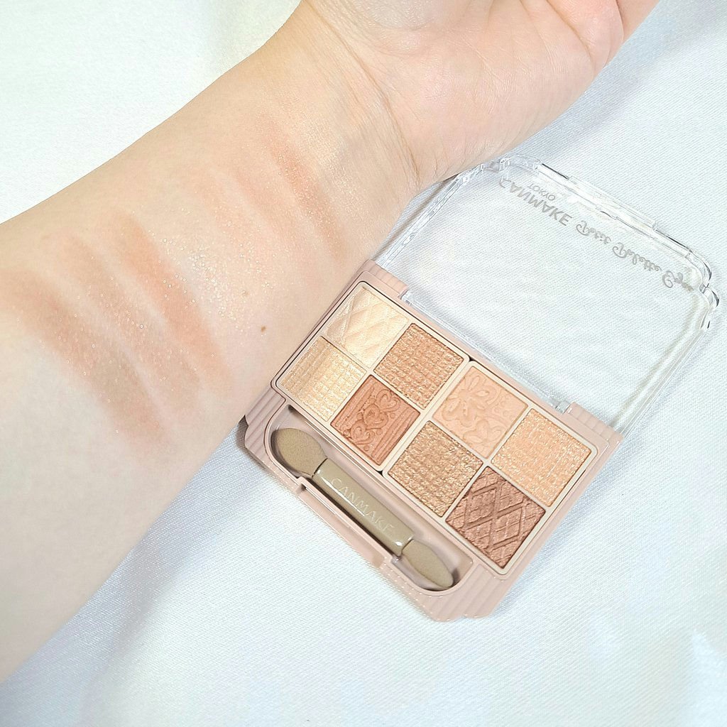 プティパレットアイズ/キャンメイク/パウダーアイシャドウを使ったクチコミ（2枚目）