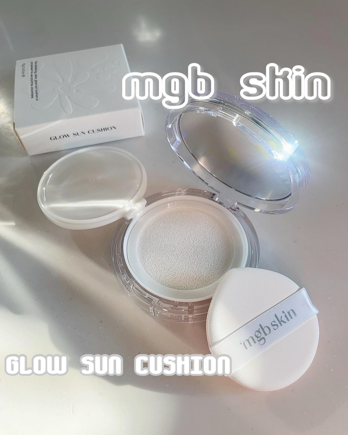 グロウ サン クッション/mgb skin/クッションファンデーションを使ったクチコミ（1枚目）