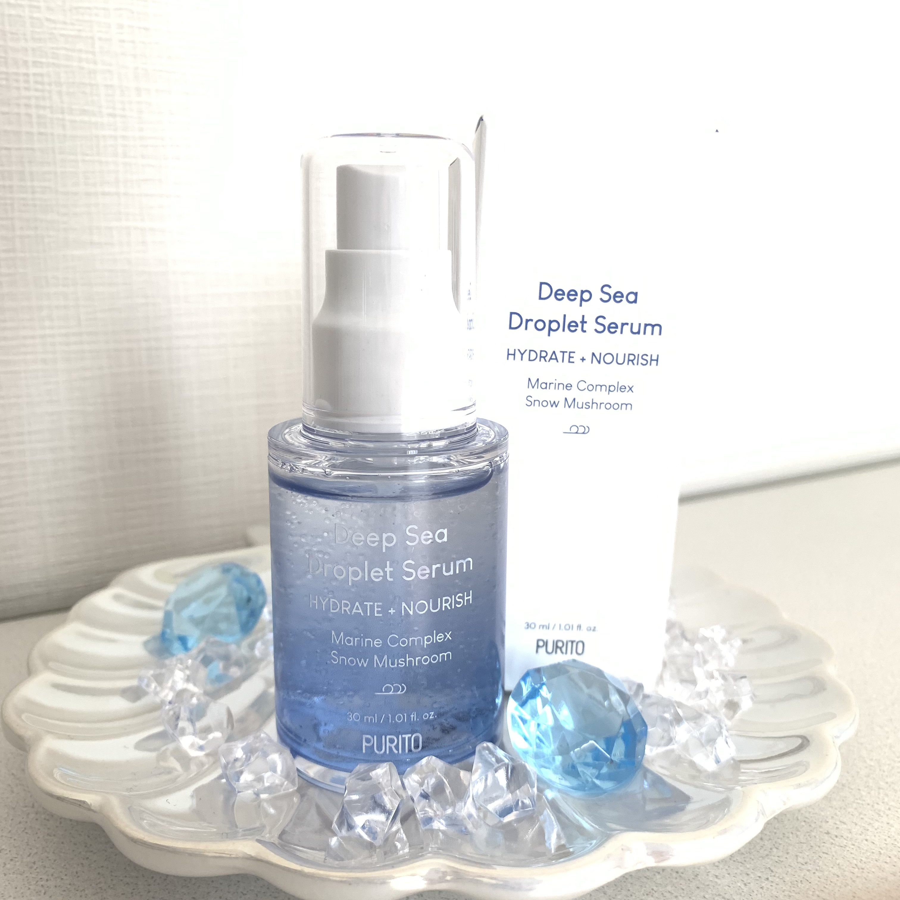 ディープシードロップレットセラム/PURITO/美容液を使ったクチコミ（3枚目）