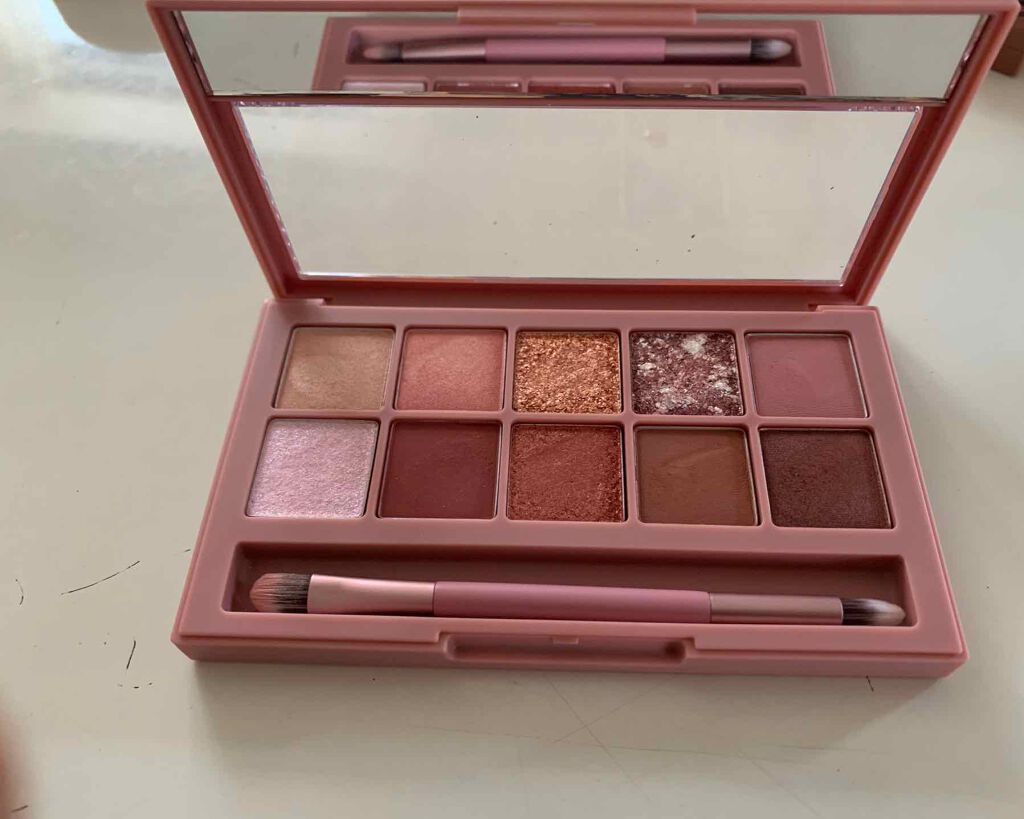 ハート プレイカラーアイズ/ETUDE/アイシャドウパレットを使ったクチコミ（3枚目）