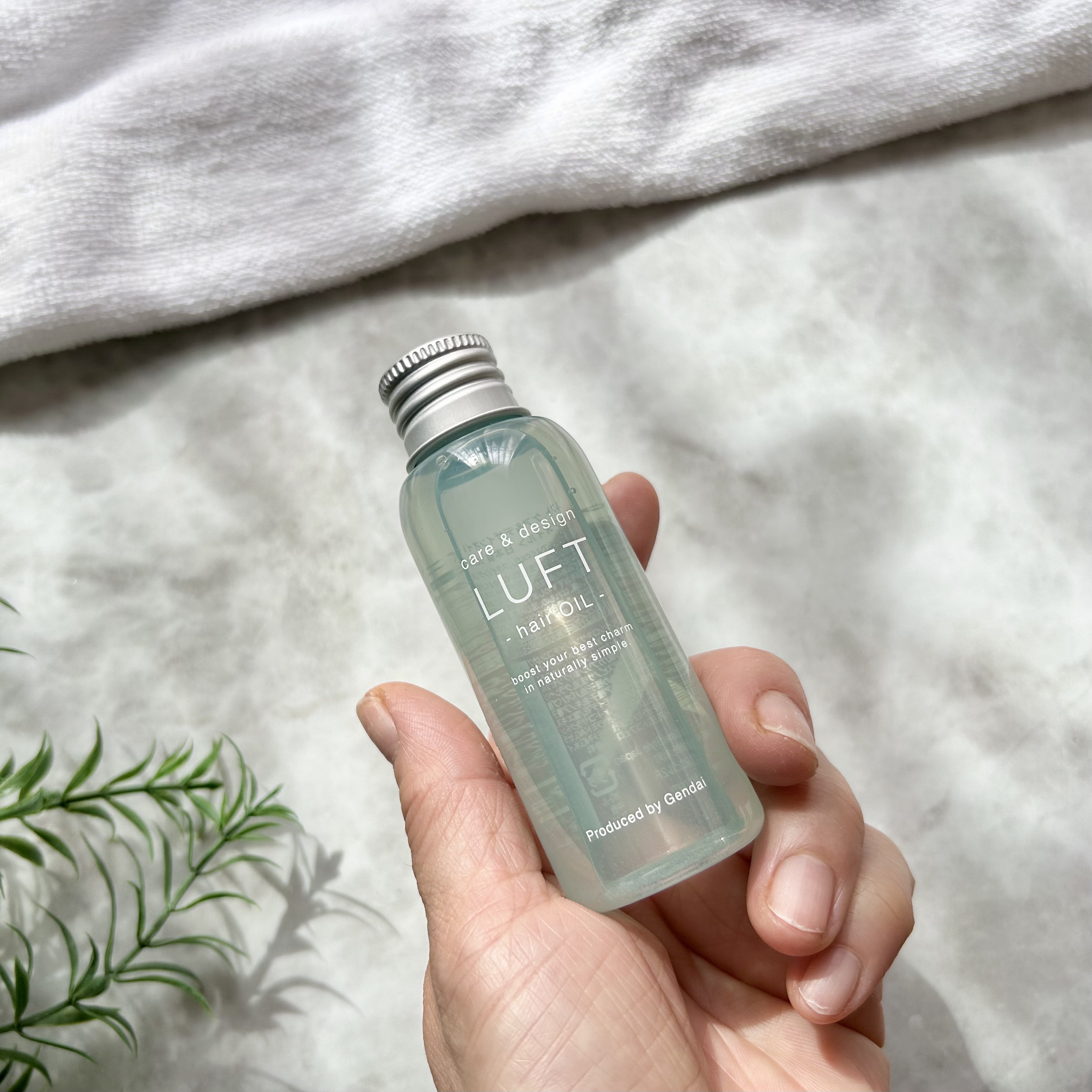 ケア＆デザインオイル/LUFT/ヘアオイルを使ったクチコミ（2枚目）