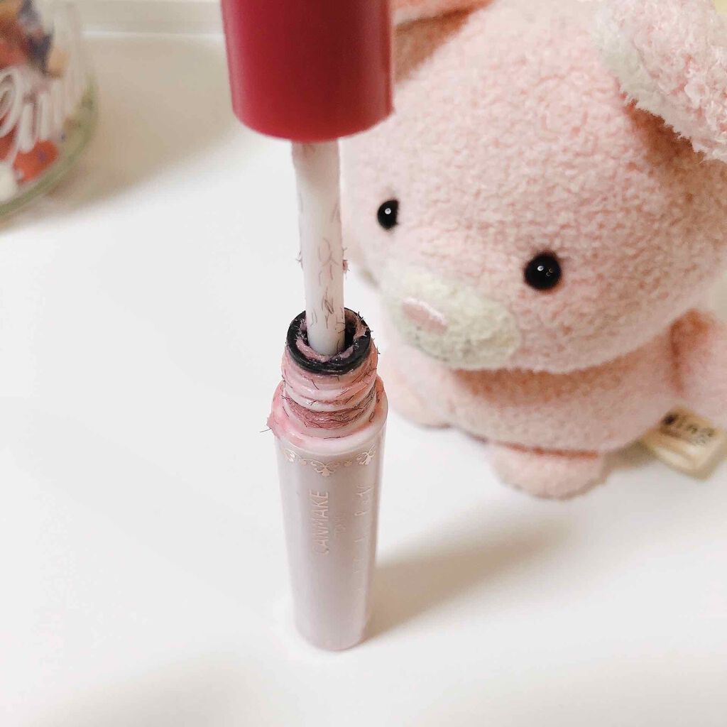 クイックラッシュカーラーL&V 01 クリアストロベリーミルク/キャンメイク/マスカラ下地を使ったクチコミ（2枚目）