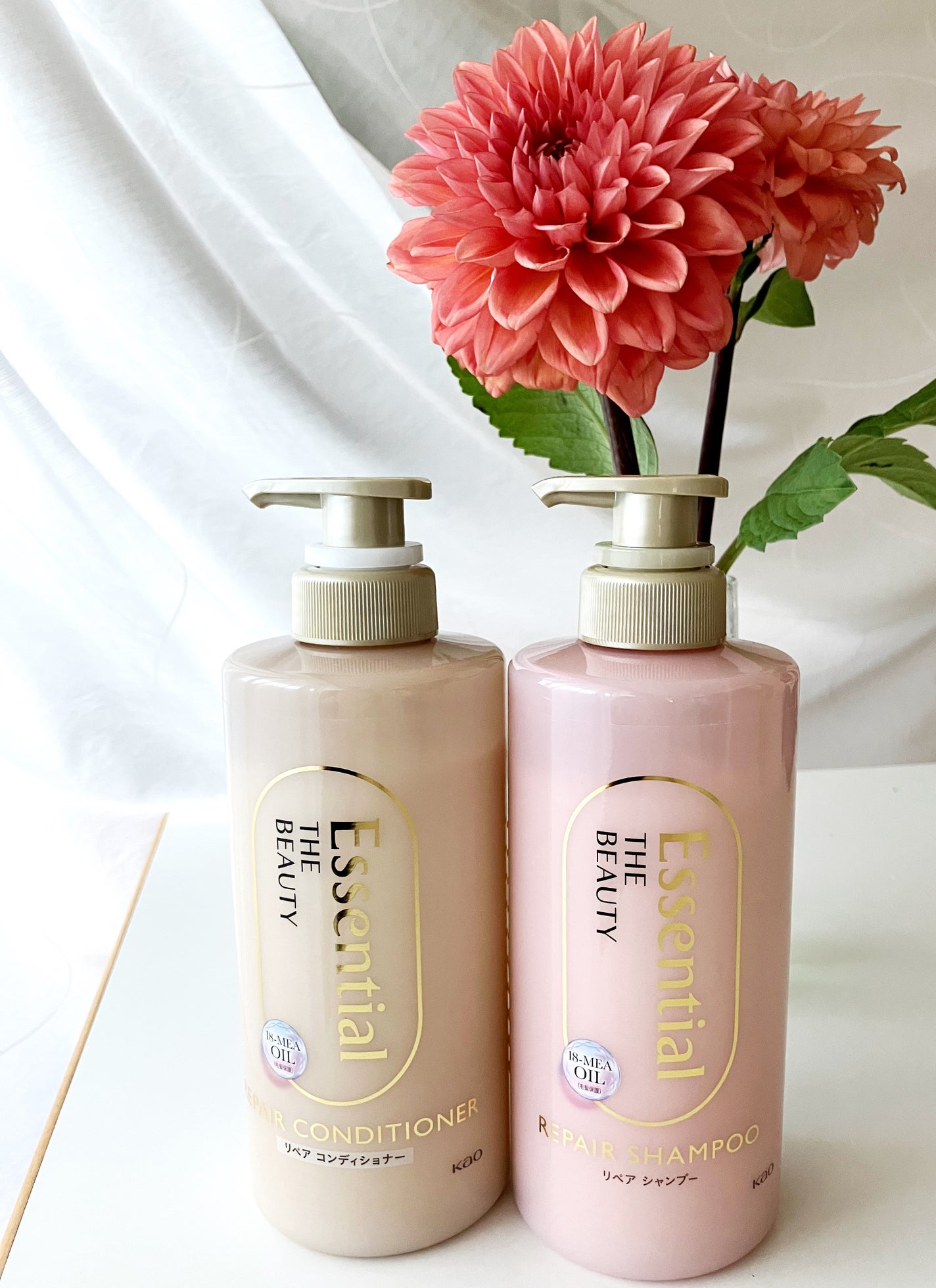 ザビューティ リペアシャンプー・コンディショナー/エッセンシャル/市販シャンプーを使ったクチコミ(1枚目)