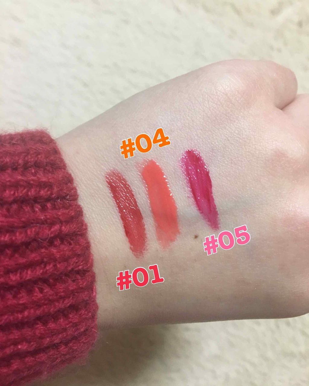 ジェリー キャンディー ティント/the SAEM/リップティントを使ったクチコミ（2枚目）