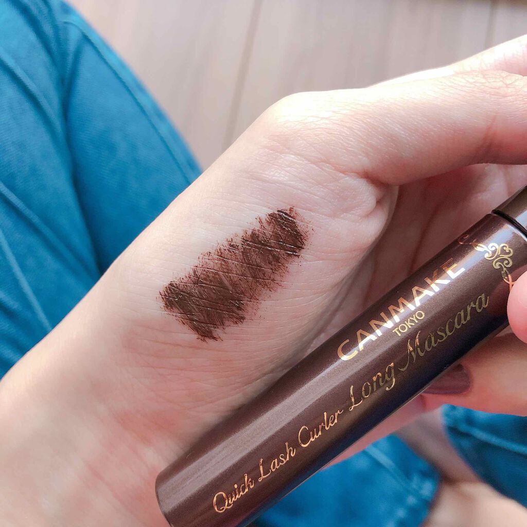 クイックラッシュカーラー ロングマスカラ/キャンメイク/マスカラを使ったクチコミ(2枚目)