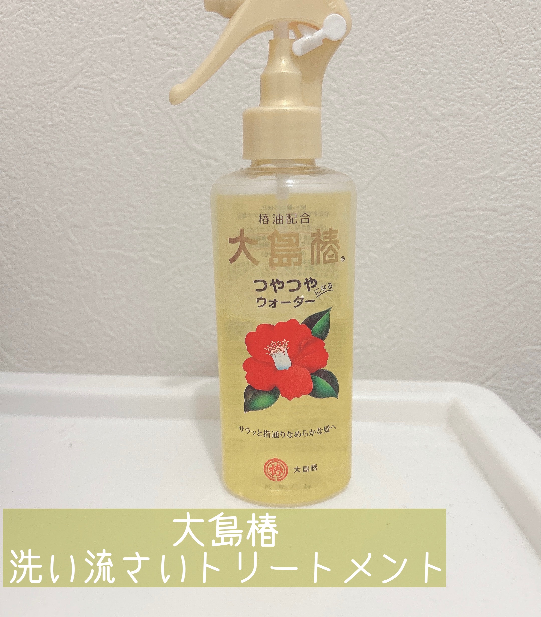 ヘアウォーター/大島椿/プレスタイリング・寝ぐせ直しを使ったクチコミ（1枚目）