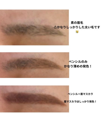 IM CUSTOM COLORING BROWCARA/VELY VELY/眉マスカラを使ったクチコミ(4枚目)