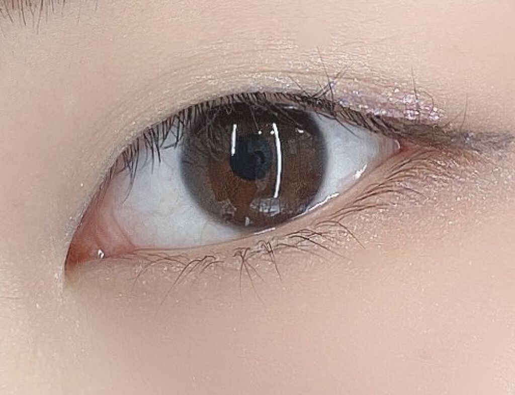 UR GLAM　POWDER EYESHADOW/U R GLAM/単色アイシャドウを使ったクチコミ（2枚目）