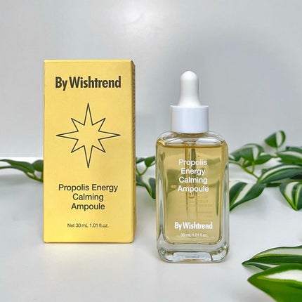 プロポリスエナジーカーミングアンプル/By Wishtrend/美容液を使ったクチコミ(4枚目)