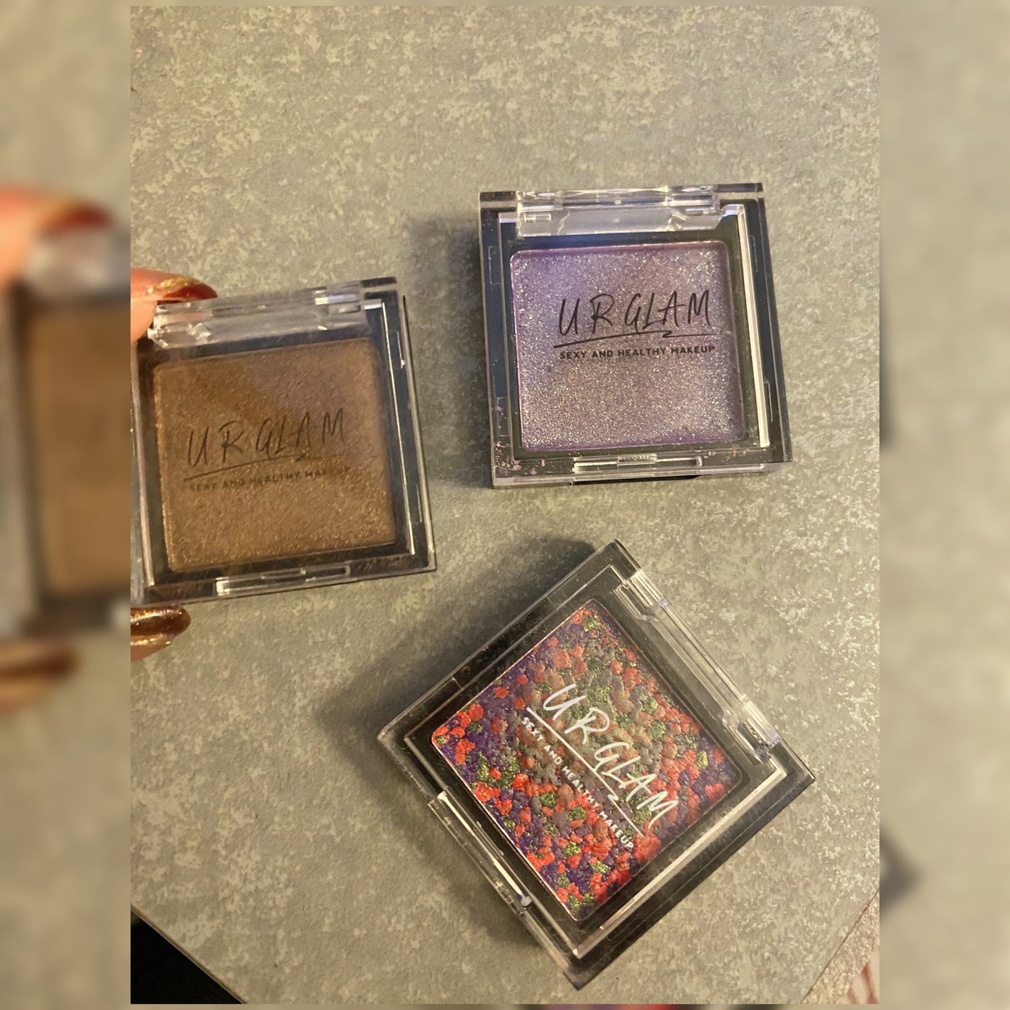 UR GLAM MARBLE EYESHADOW/U R GLAM/単色アイシャドウを使ったクチコミ(1枚目)