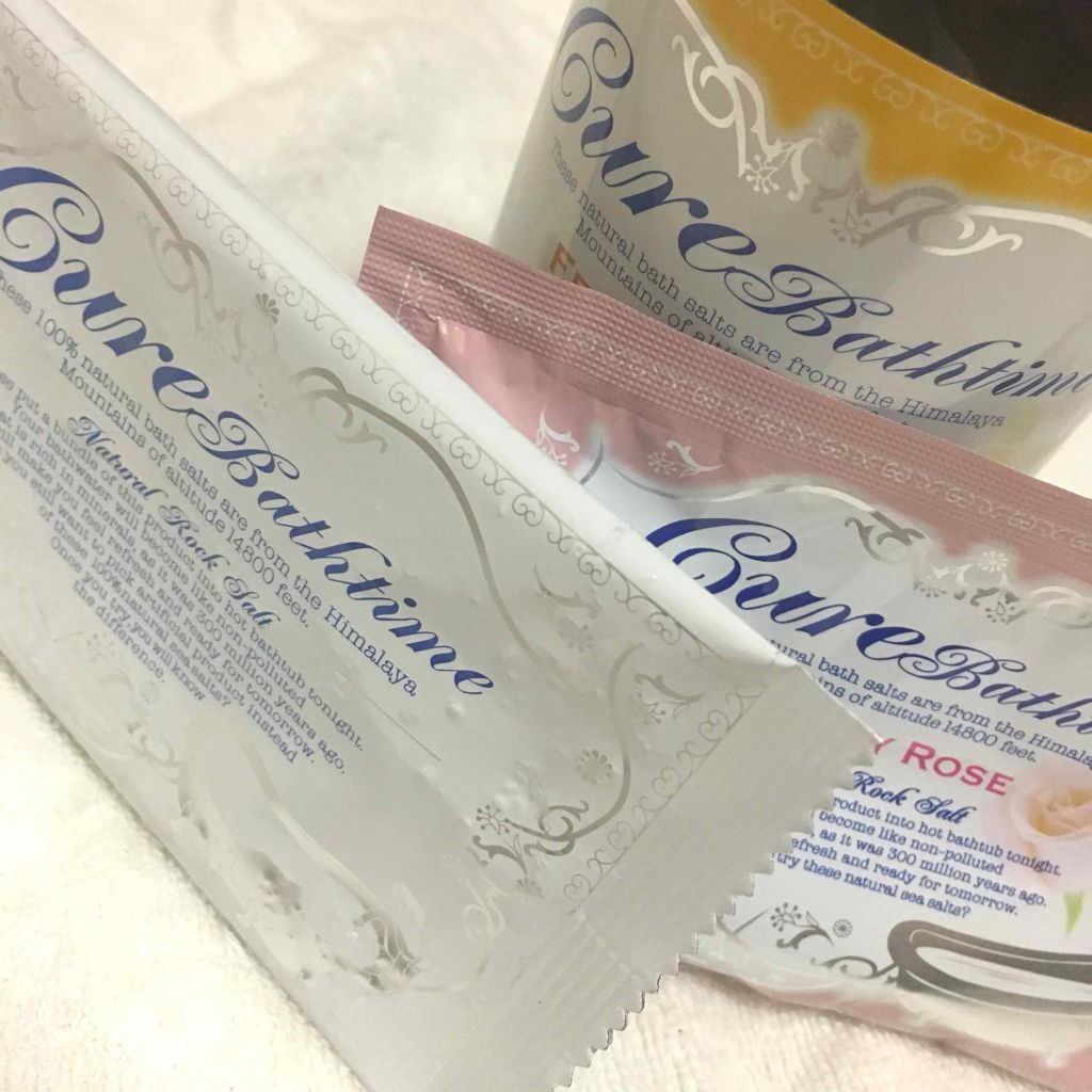 Cureバスタイム/Cure/無機塩系入浴剤を使ったクチコミ（1枚目）