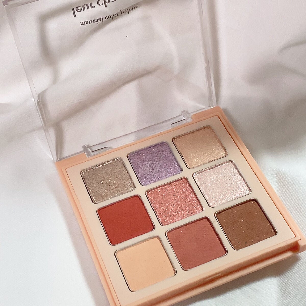 マテリアルカラーパレット/leur charme/アイシャドウパレットを使ったクチコミ(2枚目)