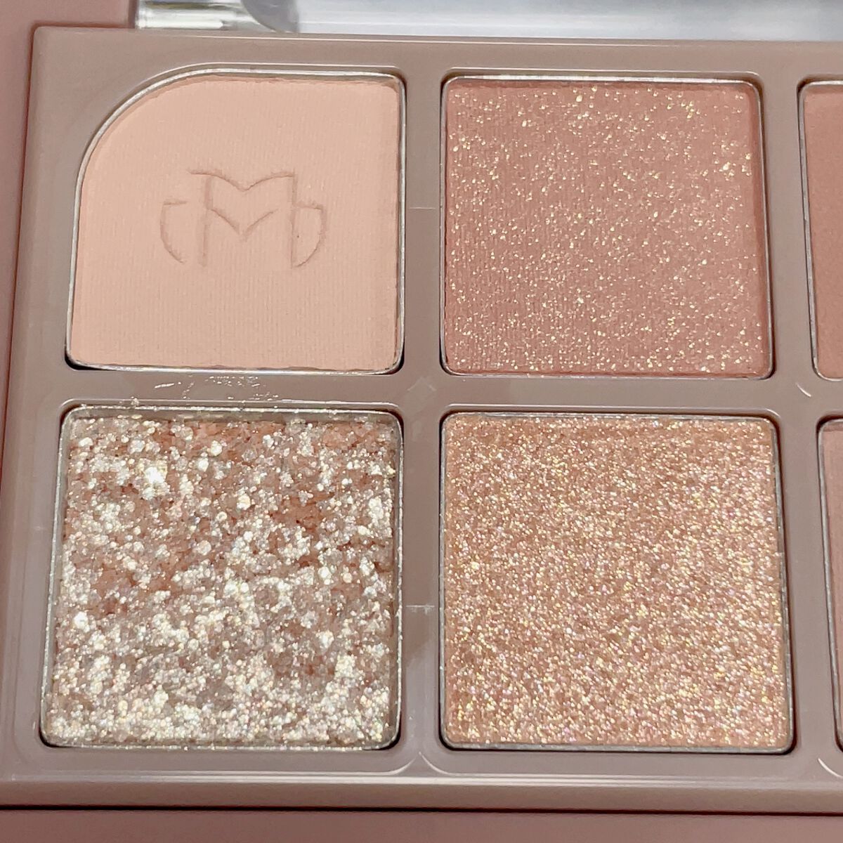 MDショールモーメント アイシャドウパレット/mude./アイシャドウパレットを使ったクチコミ（2枚目）