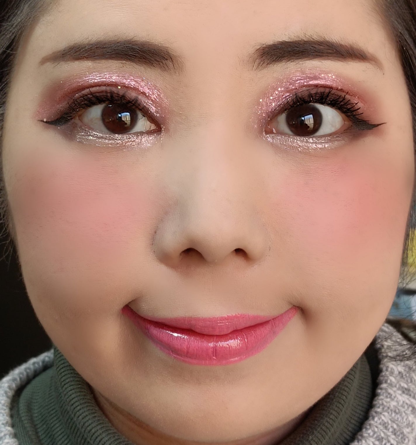 ルージュ ヴォリュプテ シャイン/YVES SAINT LAURENT BEAUTE/口紅を使ったクチコミ(7枚目)