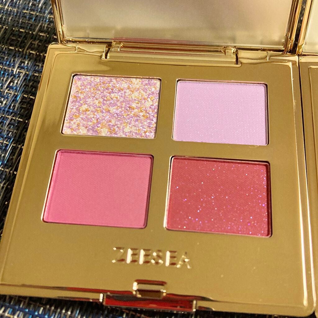 ドリームランドアイシャドウ ( 4シェード )/ZEESEA/アイシャドウパレットを使ったクチコミ(3枚目)