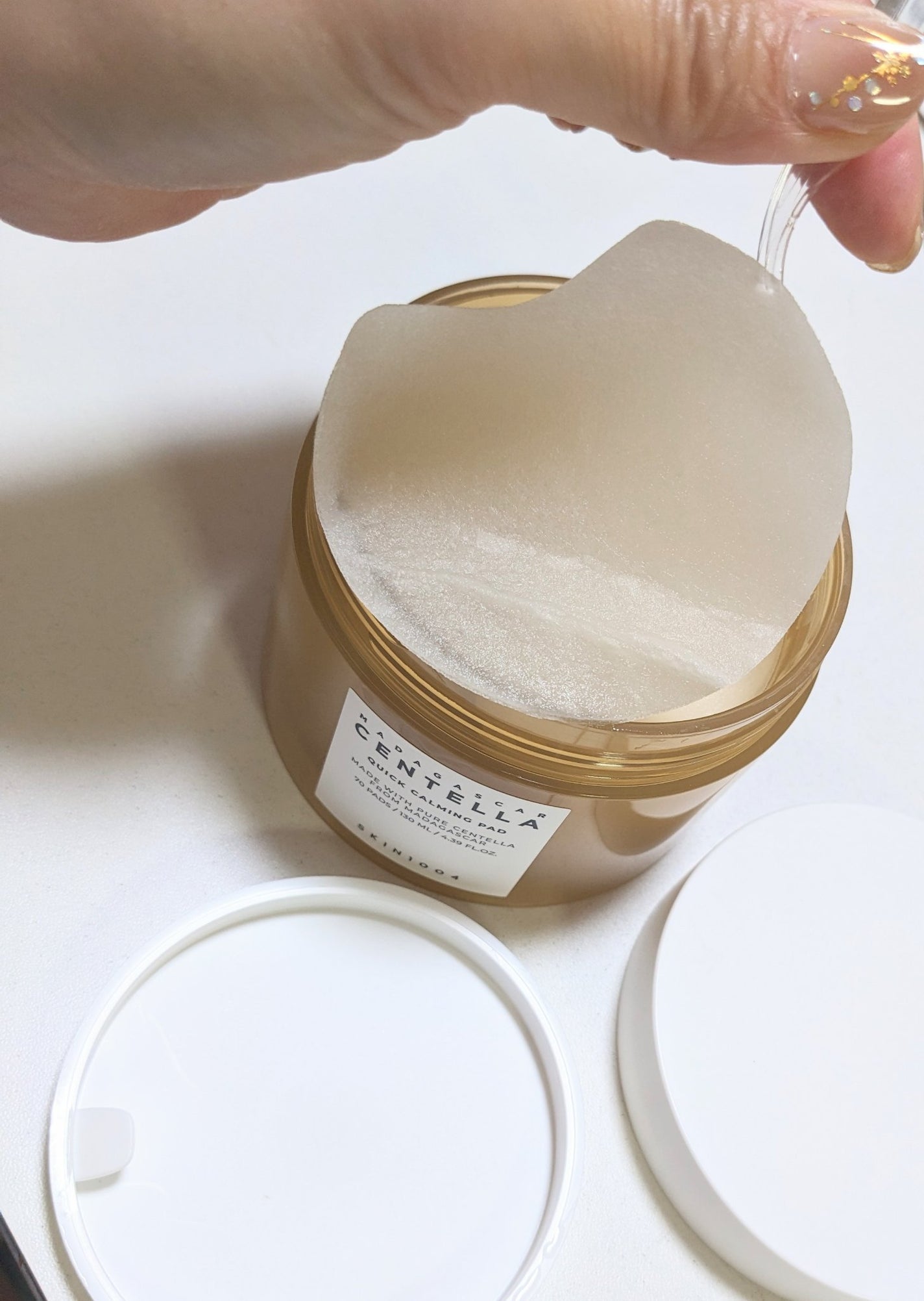 センテラ クイックカーミングパッド/SKIN1004/トナーパッドを使ったクチコミ(1枚目)