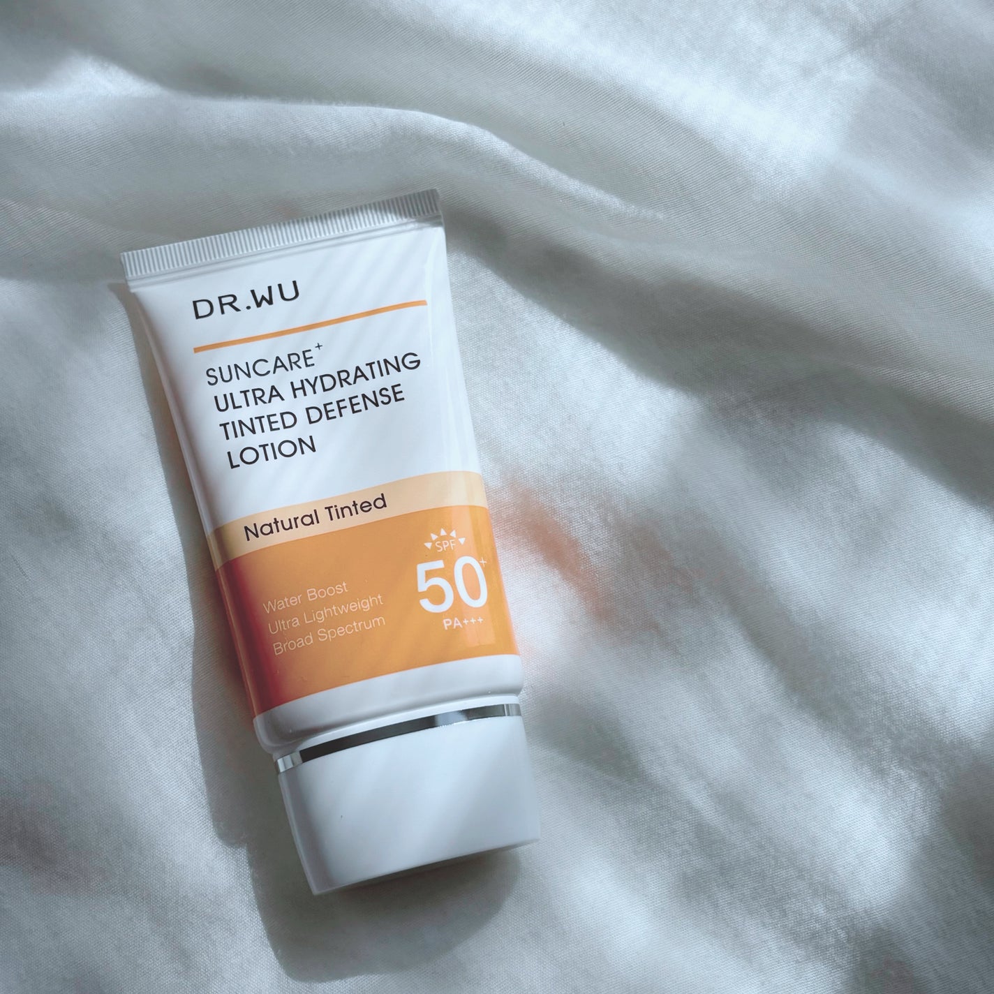 サンスクリーン+モイスト(色付き)<日焼け止め>/DR.WU/日焼け止めローションを使ったクチコミ(9枚目)
