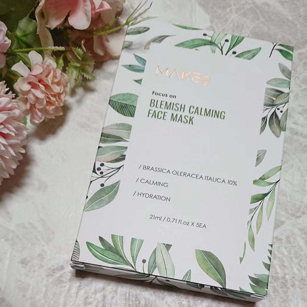 ブラミッシュカーミングフェイス マスク/MAKE9/シートマスク・パックを使ったクチコミ(1枚目)