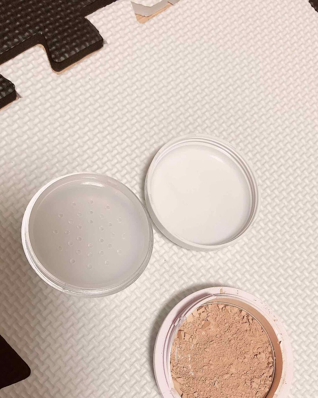 フェイスパウダー ハイカバー マットオークル /クリアラスト/プレストパウダーを使ったクチコミ(3枚目)