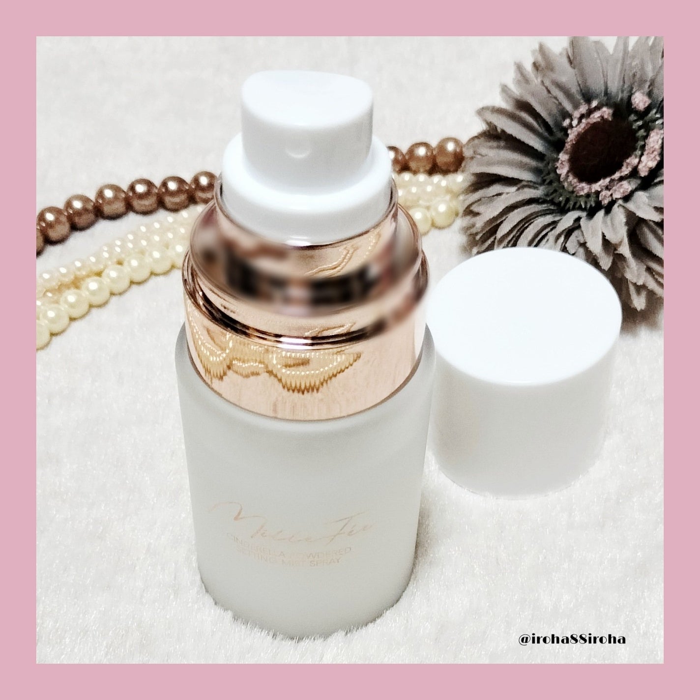 シンデレラパウダリーミスト/MilleFée/フィックスミストを使ったクチコミ(4枚目)