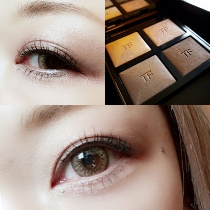 アイ カラー クォード/TOM FORD BEAUTY/アイシャドウパレットを使ったクチコミ(3枚目)