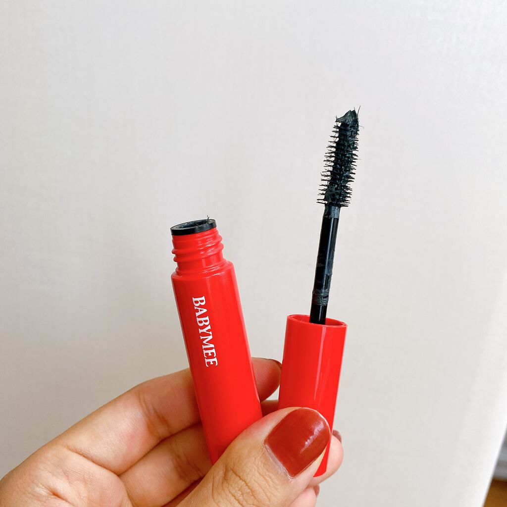 ニュアンスカラーマスカラ/BABYMEE/マスカラを使ったクチコミ(5枚目)