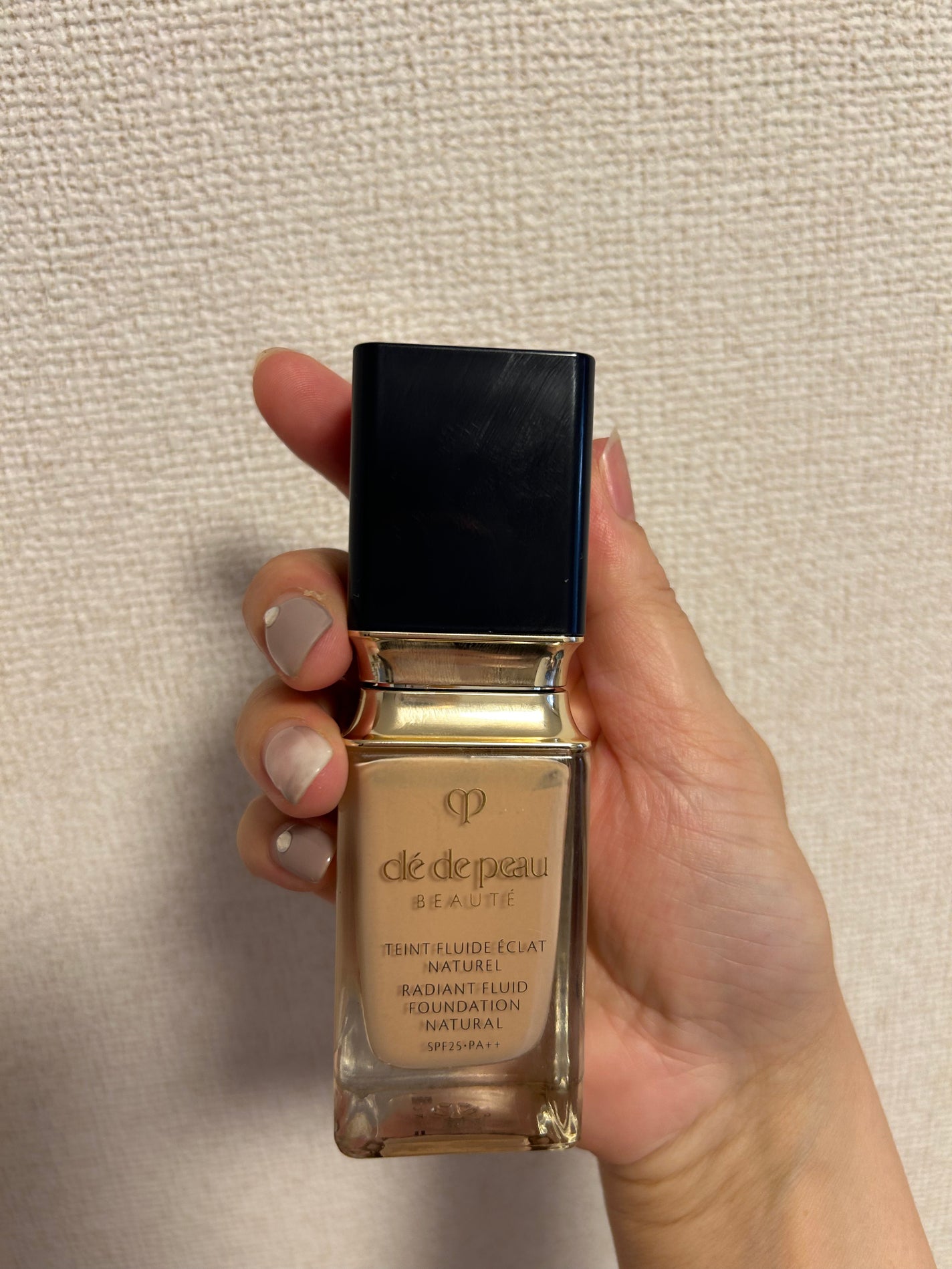 クレ・ド・ポー ボーテ タンフリュイドエクラ ナチュレル/クレ・ド・ポー ボーテ/リキッドファンデーションを使ったクチコミ(1枚目)