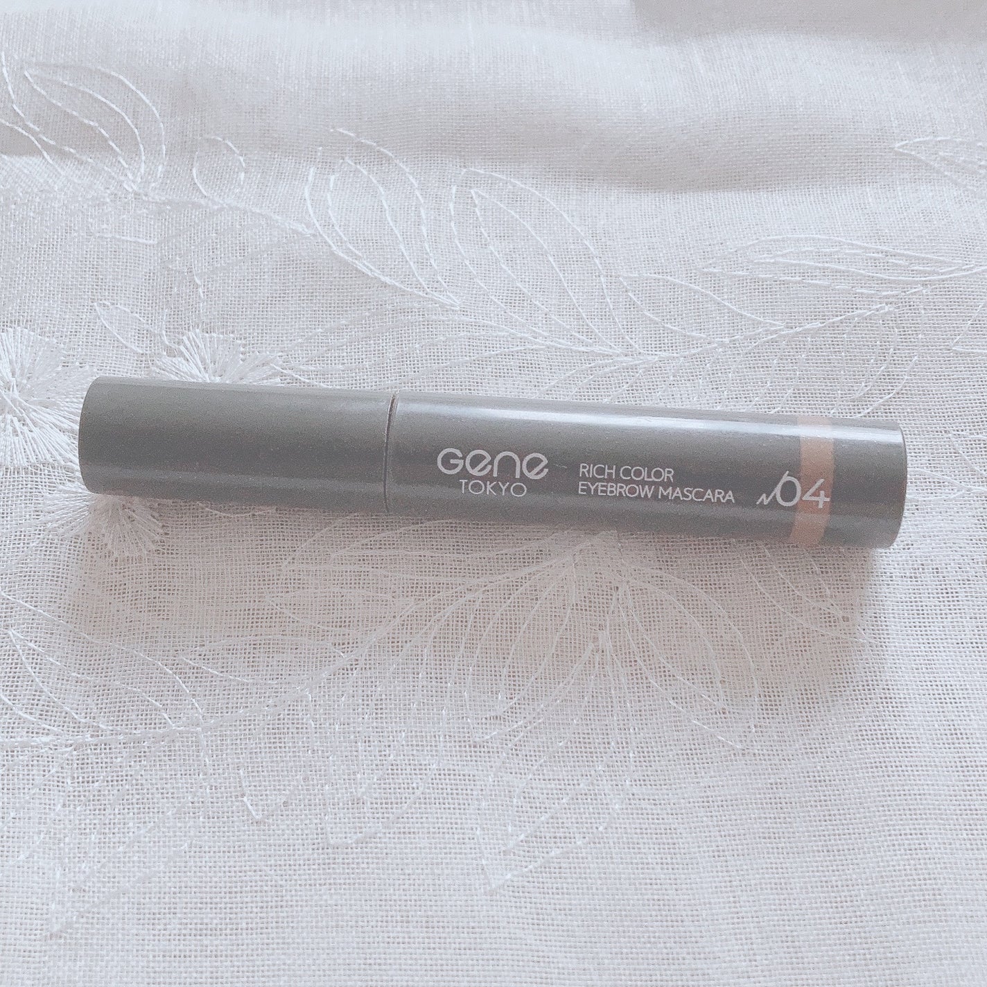 リッチカラー アイブロウマスカラ/GENE TOKYO/眉マスカラを使ったクチコミ(2枚目)