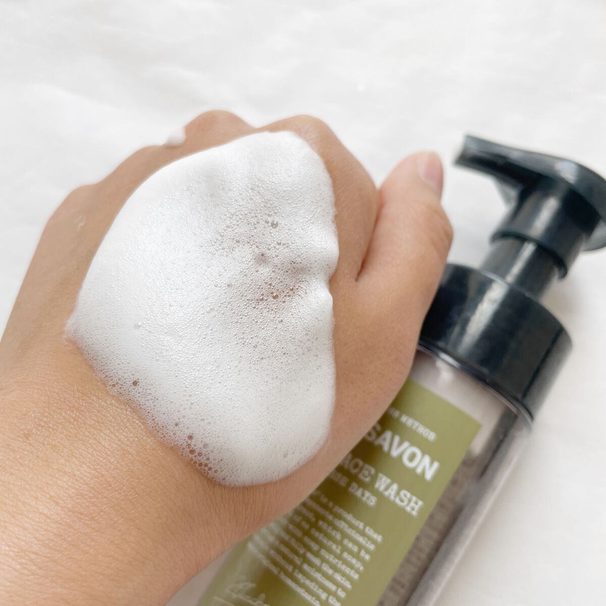 ホイップフェイスウォッシュ グラースデイズ/Mellsavon/洗顔フォームを使ったクチコミ(3枚目)