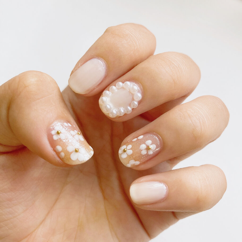 AC クイックドライベース＆ハードナー/AC MAKEUP/ネイルベースコートを使ったクチコミ（3枚目）