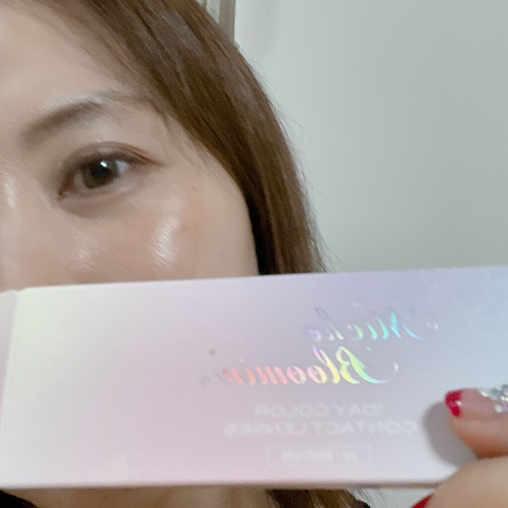 アイリスグローシリーズ/ミッシュブルーミン/カラーコンタクトレンズを使ったクチコミ(3枚目)