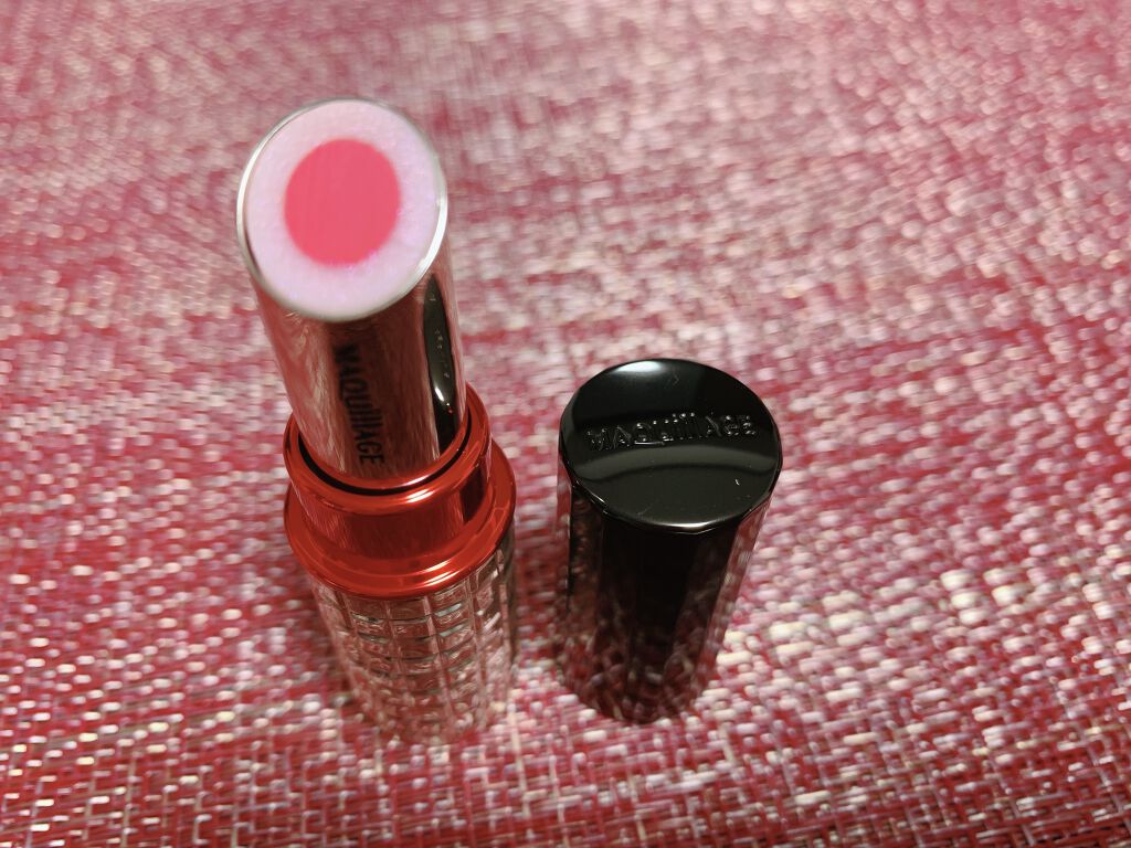 ドラマティックルージュEX オーロライルミネーションカラー 50 ワイキキオレンジ/マキアージュ/口紅を使ったクチコミ（3枚目）