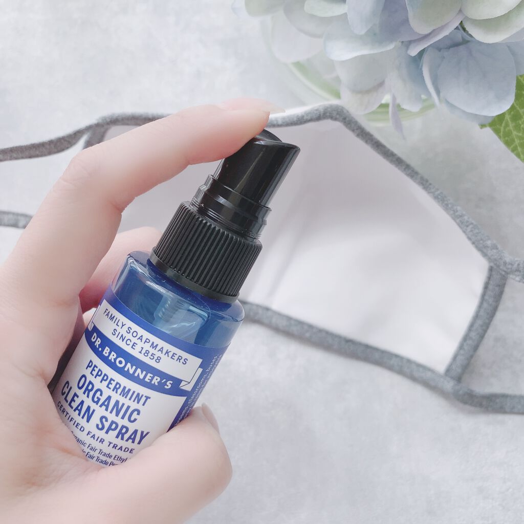 オーガニッククリーンスプレー   ラベンダー/Dr. Bronner's Magic Soaps(海外)/その他を使ったクチコミ(4枚目)