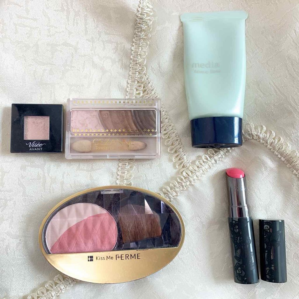 トーンアップアイシャドウ/CEZANNE/アイシャドウパレットを使ったクチコミ(2枚目)