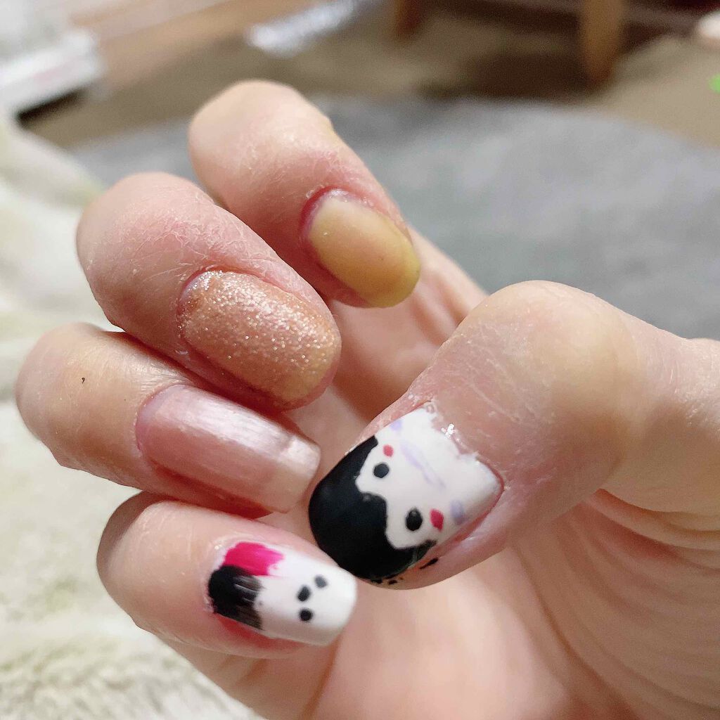 うー/YouTube始めました on LIPS 「コウペンちゃん大好きネイル皆さま、こんばんは!うーです☺️いつ..」(1枚目)