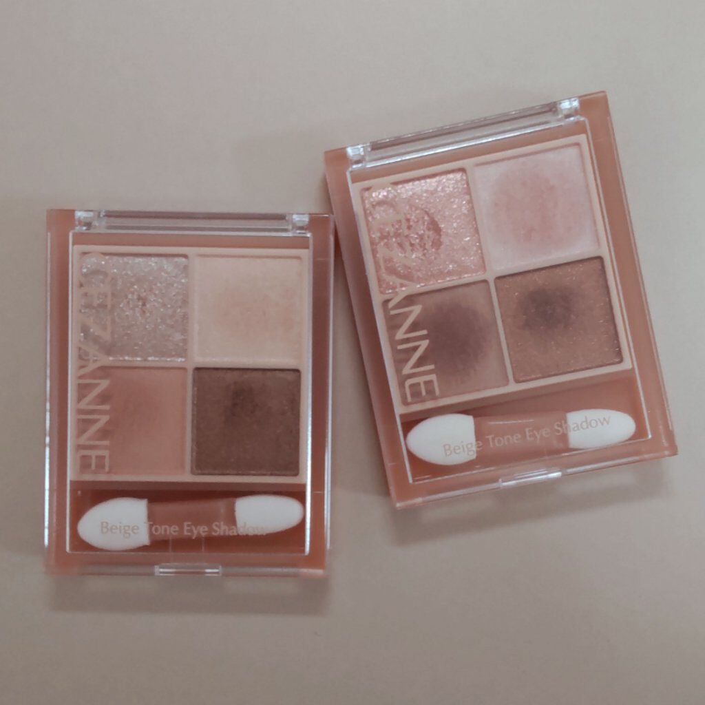 ベージュトーンアイシャドウ/CEZANNE/アイシャドウパレットを使ったクチコミ(1枚目)