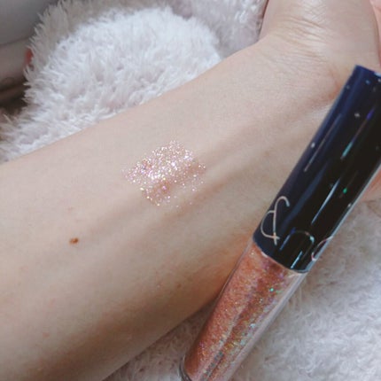 リキッド グリッター シャドウ/rom&nd/グリッターを使ったクチコミ(2枚目)