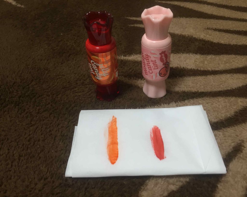 ムース キャンディー ティント/the SAEM/リップティントを使ったクチコミ（3枚目）