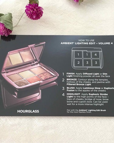 HOURGLASS AMBIENT LIGHTING EDIT-VOLUME 4/HOURGLASS/プレストパウダーを使ったクチコミ（3枚目）