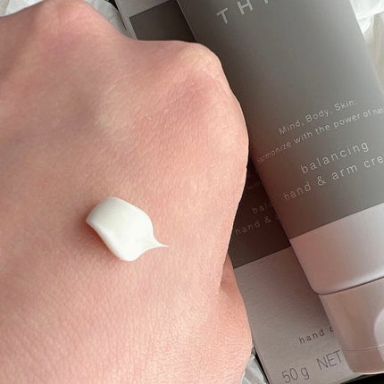 バランシング ハンド&アーム クリーム/THREE/ハンドクリームを使ったクチコミ(2枚目)