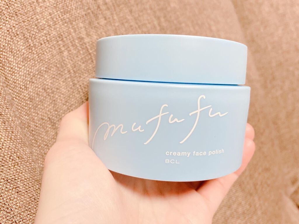 クリーミーフェイスポリッシュ/ムフフ/洗顔フォームを使ったクチコミ（1枚目）
